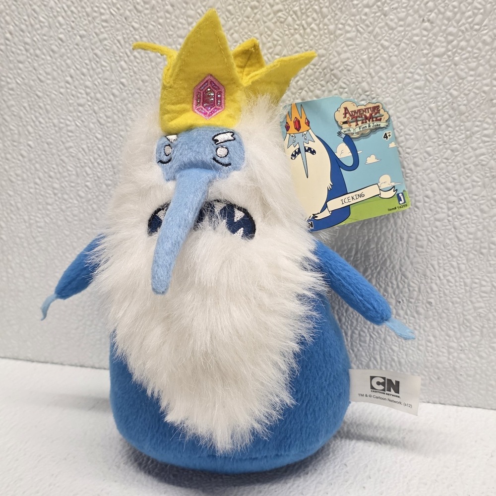 Adventure Time Ice King Plush 9" With Tag Jazwares